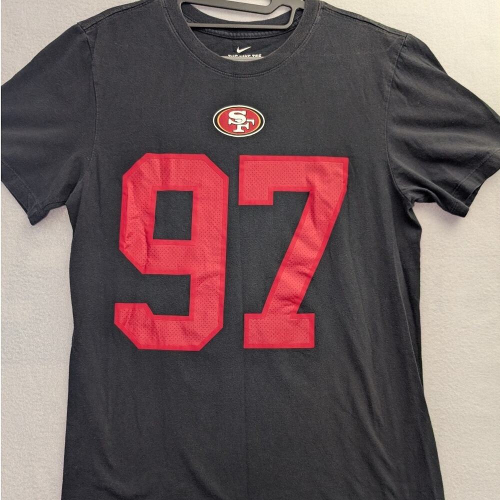 Nike Nick Bosa Mens T Shirt small San Francisco 49ers 97 Black NFL Team